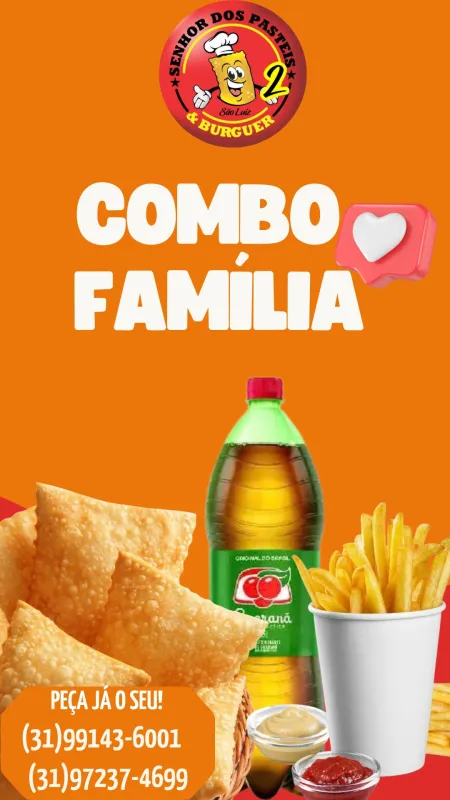 COMBO PASTELÃO C/ REFRI 2L